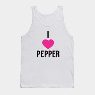 I Love Pepper Tank Top